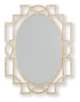 Fulkmore Accent Mirror - Gold Accent Mirror modern furniture Contempo Furniture