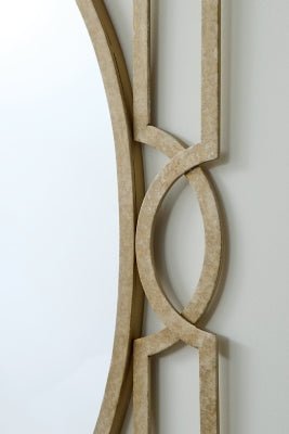 Fulkmore Accent Mirror - Gold Accent Mirror modern furniture Contempo Furniture