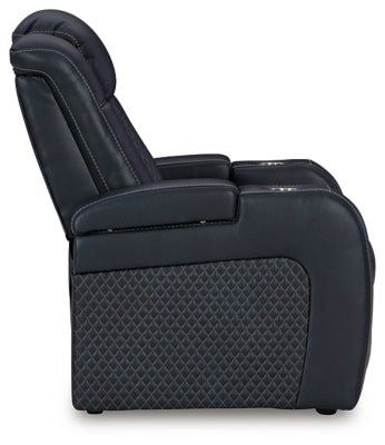 Fyne - Dyme Power Recliner - Blue Reclining Chair modern furniture Contempo Furniture