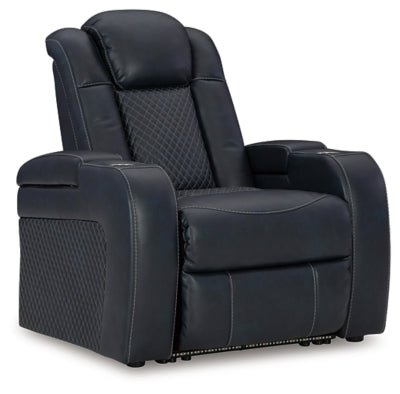 Fyne - Dyme Power Recliner - Blue Reclining Chair modern furniture Contempo Furniture