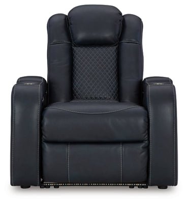 Fyne - Dyme Power Recliner - Blue Reclining Chair modern furniture Contempo Furniture