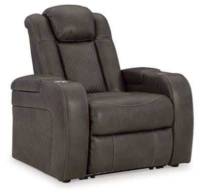 Fyne - Dyme Power Recliner - Dark Gray Reclining Chair modern furniture Contempo Furniture