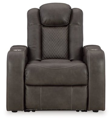 Fyne - Dyme Power Recliner - Dark Gray Reclining Chair modern furniture Contempo Furniture