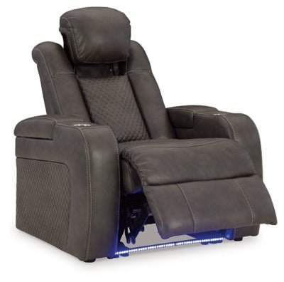 Fyne - Dyme Power Recliner - Dark Gray Reclining Chair modern furniture Contempo Furniture
