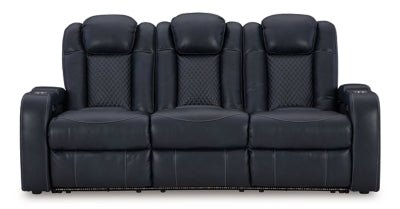 Fyne - Dyme Power Reclining Sofa - Blue Power Reclining Sofa modern furniture Contempo Furniture