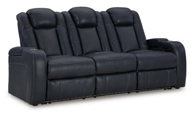 Fyne - Dyme Power Reclining Sofa - Blue Power Reclining Sofa modern furniture Contempo Furniture