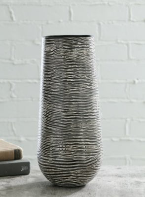 Fynn Vase - Gray Vase & Jar modern furniture Contempo Furniture