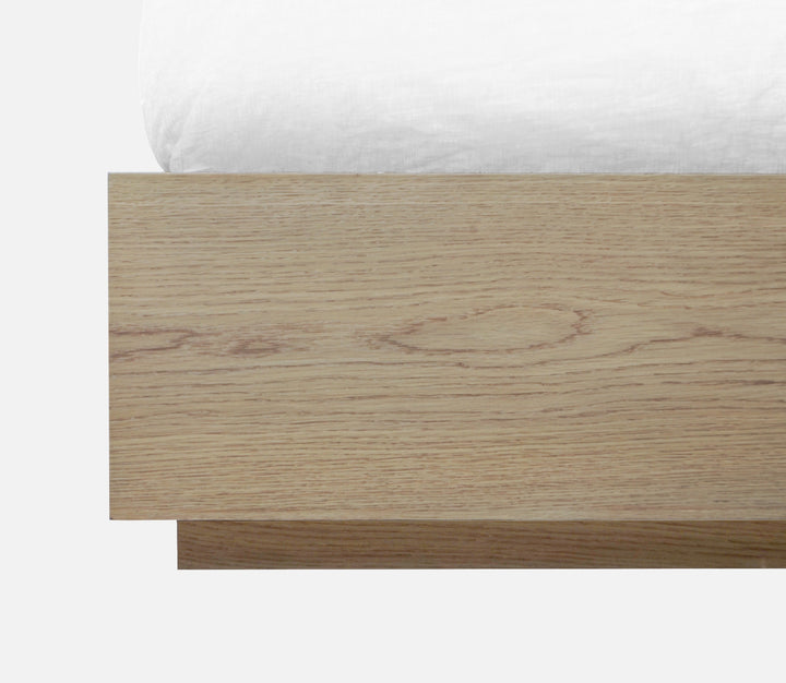 Modus Furniture Jvlhh5 One Coastal Modern Platform Bed In Bisque