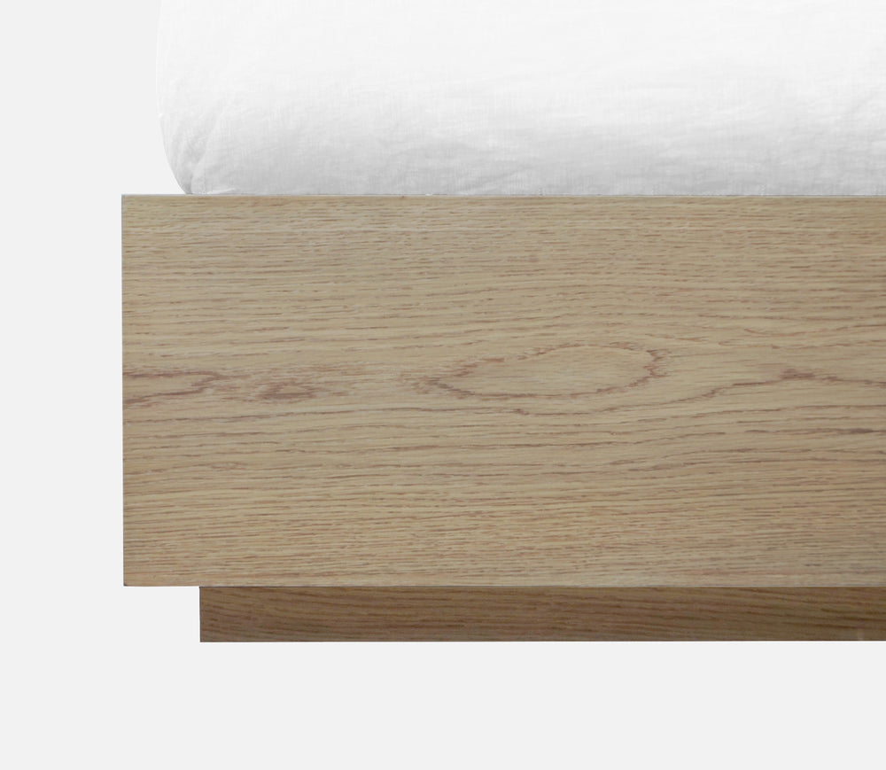 Modus Furniture Jvlhh4 One Coastal Modern Platform Bed In Bisque