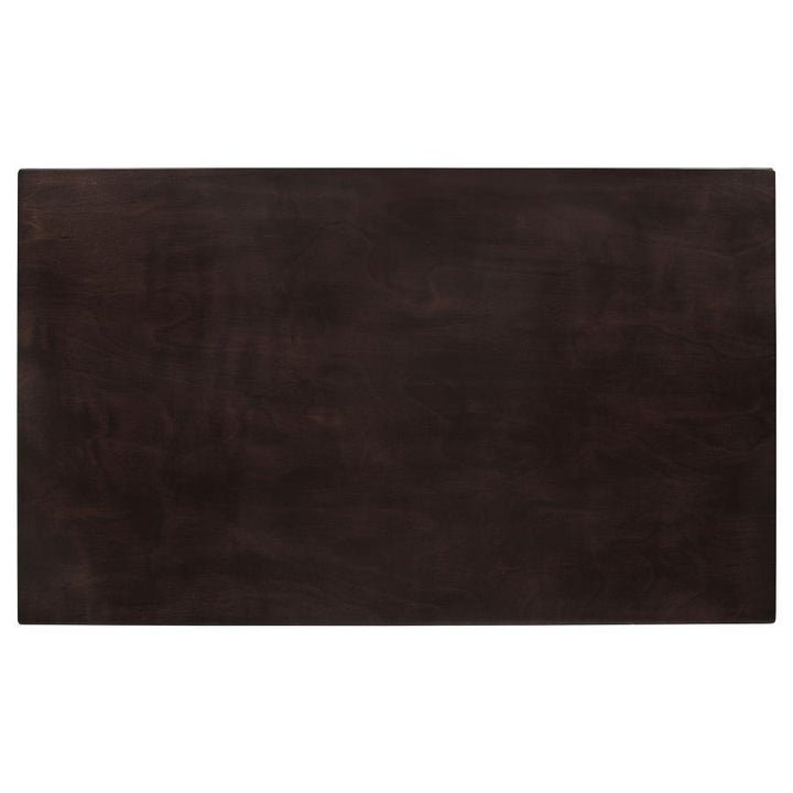 Gabriel - Rectangular Wood Dining Table - Cappuccino Dining Table modern furniture Contempo Furniture