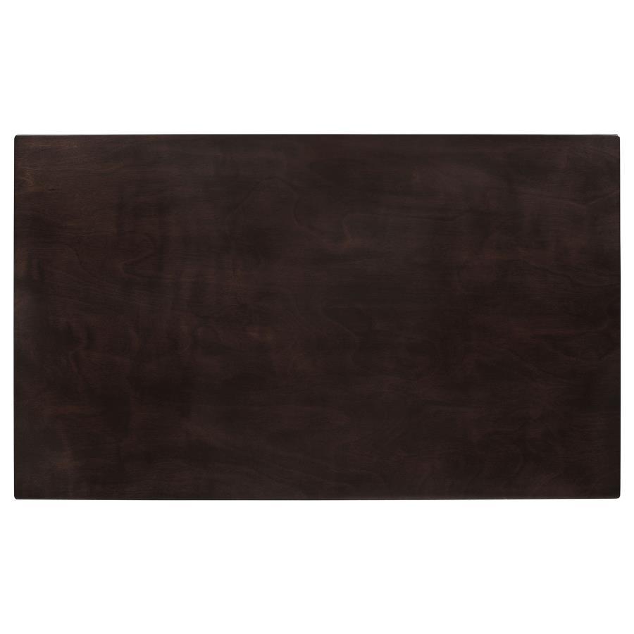 Gabriel - Rectangular Wood Dining Table - Cappuccino Dining Table modern furniture Contempo Furniture