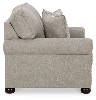 Gaelon Loveseat - Light Brown Stationary Loveseat modern furniture Contempo Furniture
