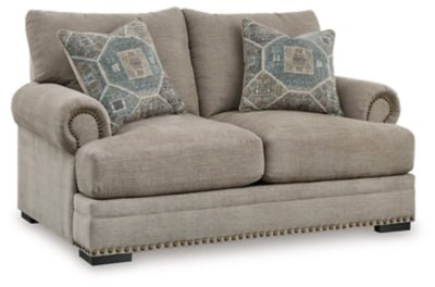 Galemore Loveseat - Gray Stationary Loveseat modern furniture Contempo Furniture