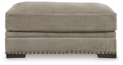 Galemore Ottoman - Gray Upholstered Ottoman modern furniture Contempo Furniture