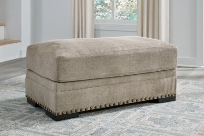Galemore Ottoman - Gray Upholstered Ottoman modern furniture Contempo Furniture