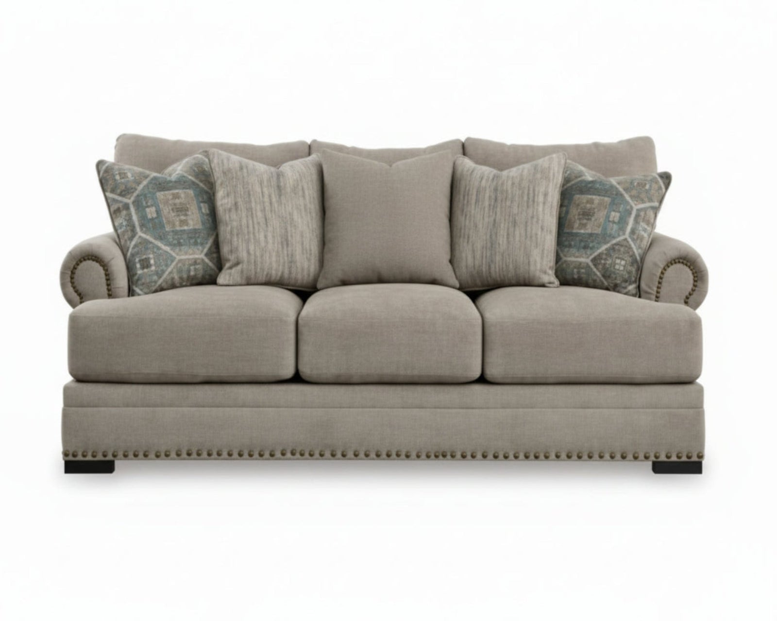 Galemore Sofa - Gray Stationary Sofa modern furniture Contempo Furniture