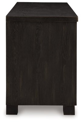 Galliden 80" TV Stand - Black TV Stand modern furniture Contempo Furniture