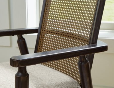 Galliden Dining Arm Chair - Black Chair Set modern furniture Contempo Furniture