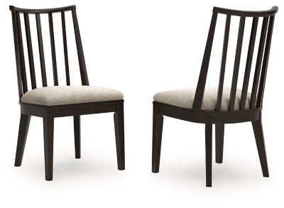 Galliden Dining Chair - Black Chair Set modern furniture Contempo Furniture