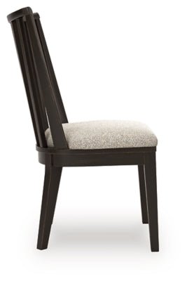 Galliden Dining Chair - Black Chair Set modern furniture Contempo Furniture