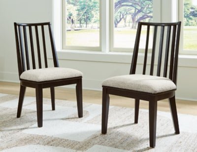 Galliden Dining Chair - Black Chair Set modern furniture Contempo Furniture