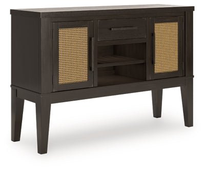 Galliden Dining Server - Black | Ashley Furniture