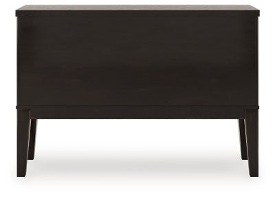 Galliden Dining Server - Black Server modern furniture Contempo Furniture
