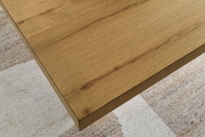 Galliden Dining Table - Light Brown Dining Table modern furniture Contempo Furniture