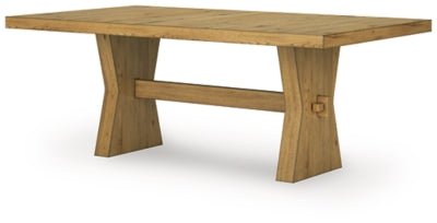 Galliden Dining Table - Light Brown Dining Table modern furniture Contempo Furniture
