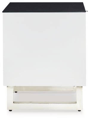 Gardoni End Table - White End Table modern furniture Contempo Furniture