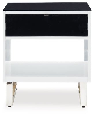 Gardoni End Table - White End Table modern furniture Contempo Furniture