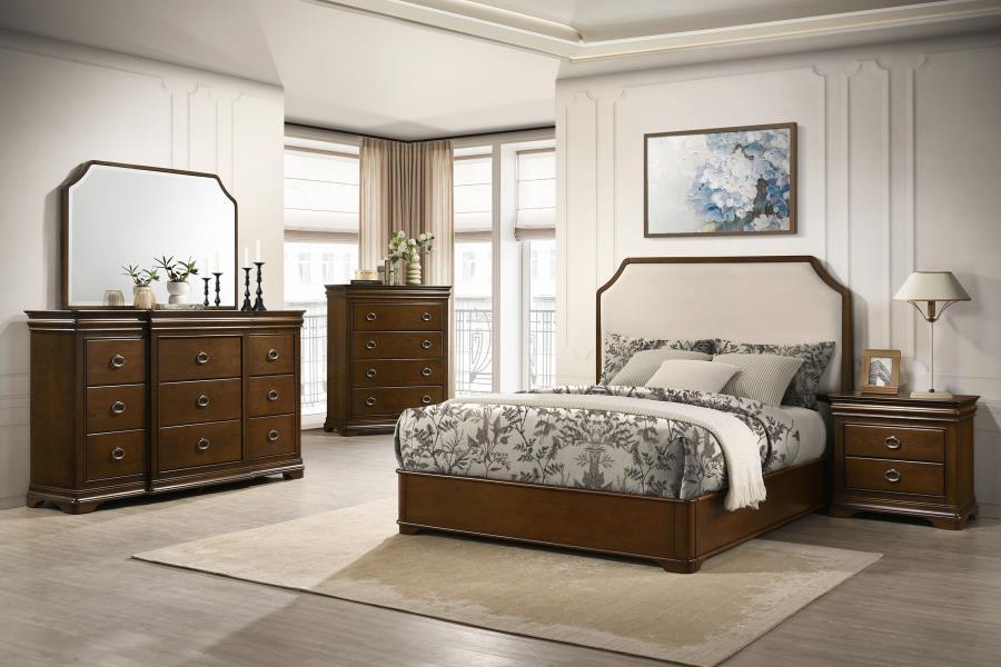 Garland - Dresser Mirror - Brown Cherry Mirror modern furniture Contempo Furniture