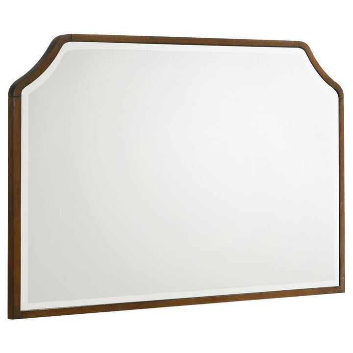 Garland - Dresser Mirror - Brown Cherry Mirror modern furniture Contempo Furniture