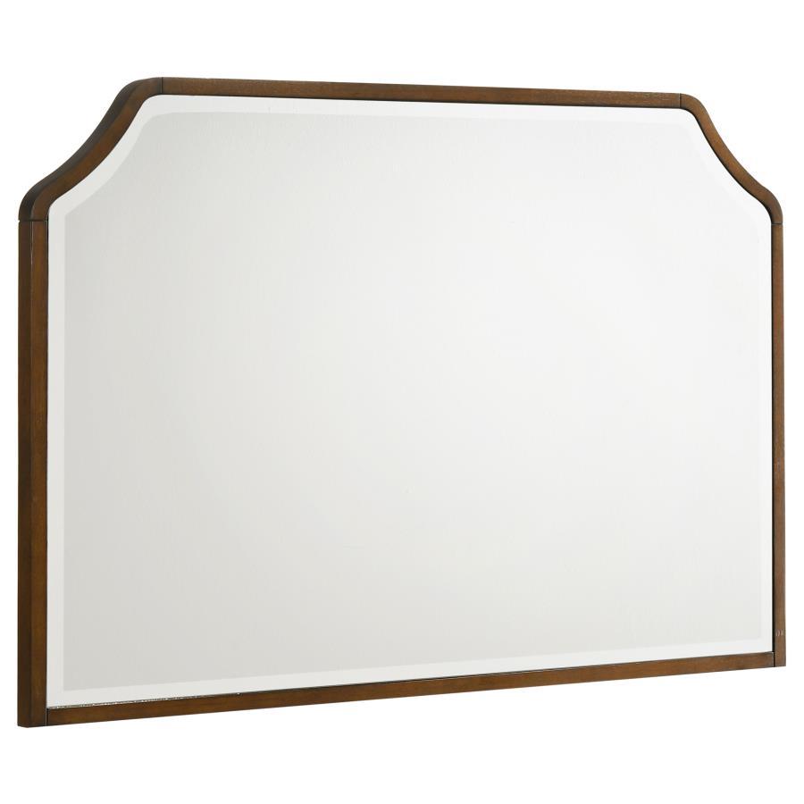 Garland - Dresser Mirror - Brown Cherry Mirror modern furniture Contempo Furniture