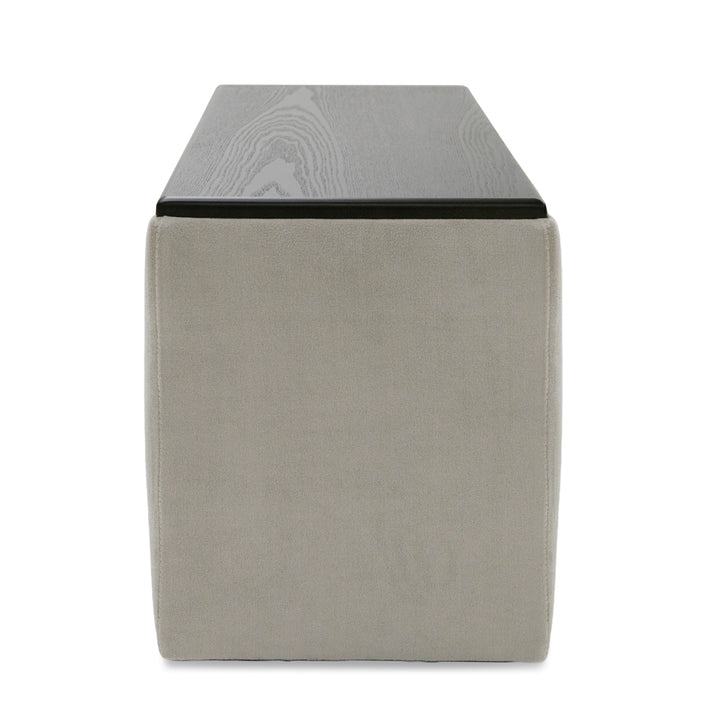 Garman - Modern Light Grey Console