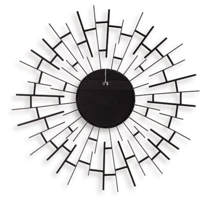 Garrenworth Accent Mirror - Black Accent Mirror modern furniture Contempo Furniture