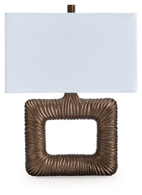 Garronby Table Lamp - Dark Brown Table Lamp modern furniture Contempo Furniture