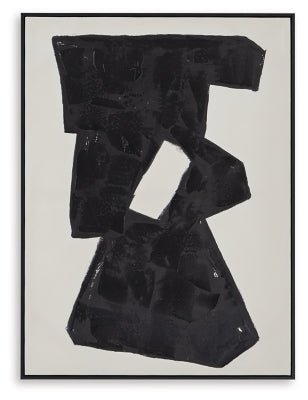 Garviery Wall Art - Black Canvas Art modern furniture Contempo Furniture