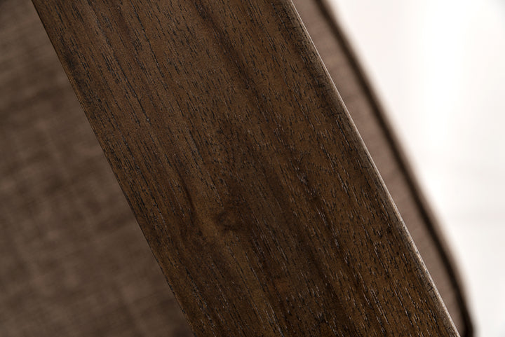 Garza Outdoor Concrete & Teak 2Piece Corner Set