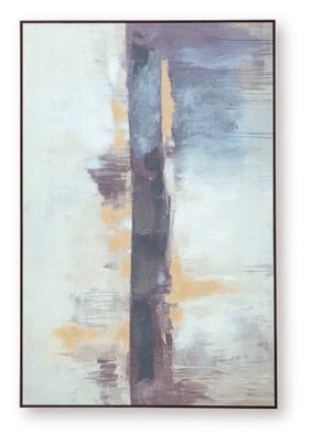 Gatesford Wall Art - Blue Canvas Art modern furniture Contempo Furniture