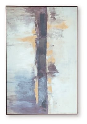 Gatesford Wall Art - Blue Canvas Art modern furniture Contempo Furniture