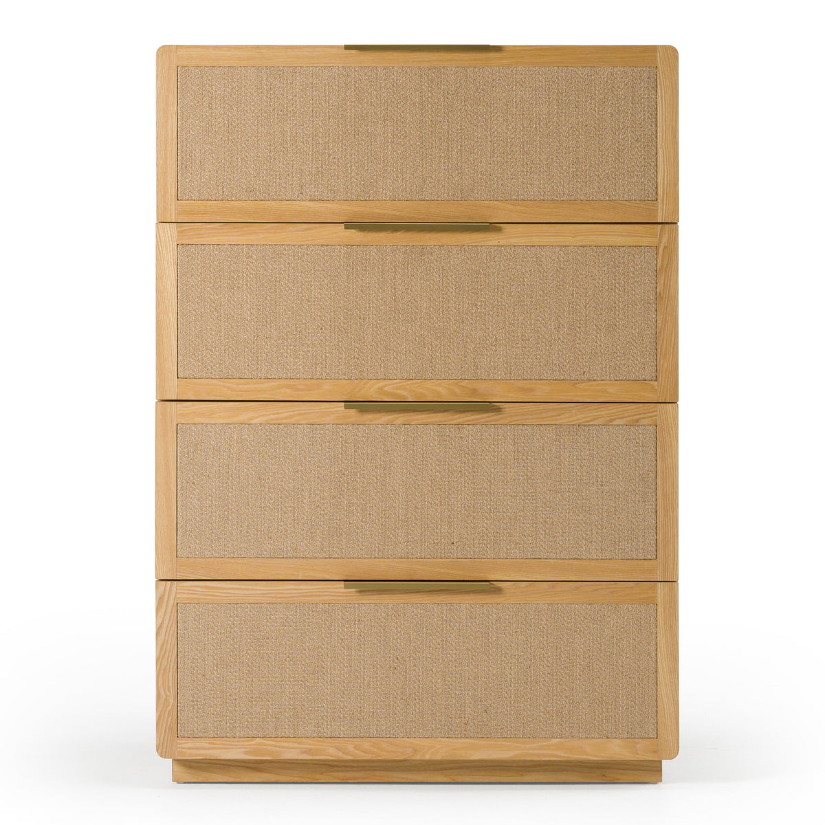Gavin - Modern Natural Ash + Rattan Chest