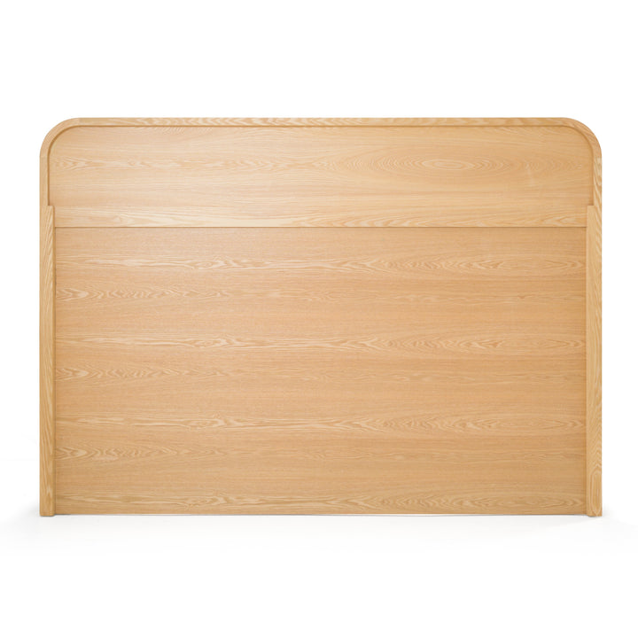 Gavin - Modern Natural Ash + Rattan Bed