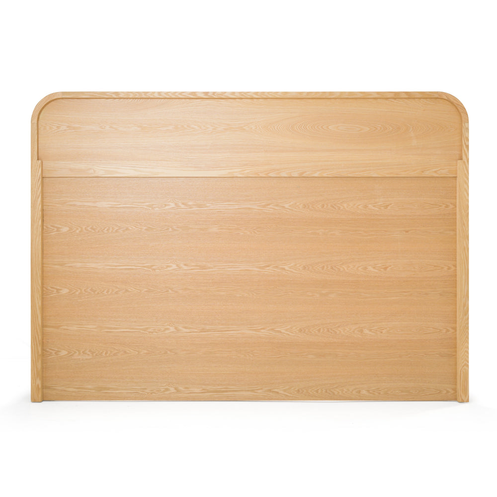Gavin - Modern Natural Ash + Rattan Bed - View 9
