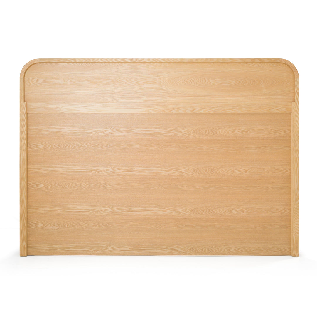 Gavin - Modern Natural Ash + Rattan Bed