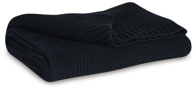 Gayelery Throw - Black | Ashley Furniture