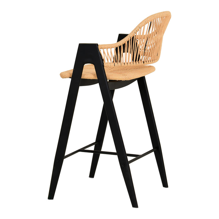 Gayle - Modern Rattan Counter Stool Set of 2