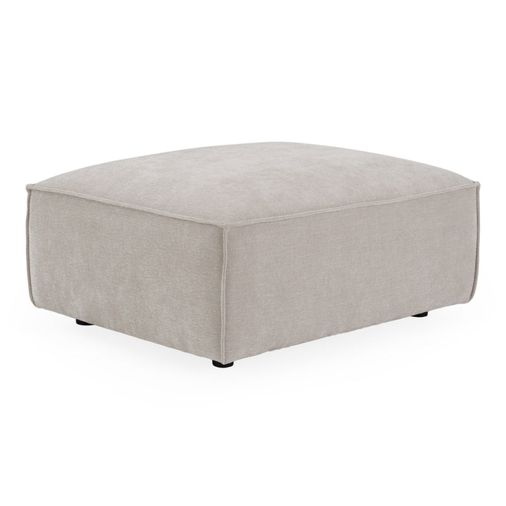 Gene - Modern Light Grey Fabric Modular Sectional Sofa-7-Piece Sectional