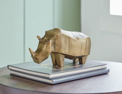 Gentwell Sculpture - Gold Sculpture &amp; Figurine modern furniture Contempo Furniture
