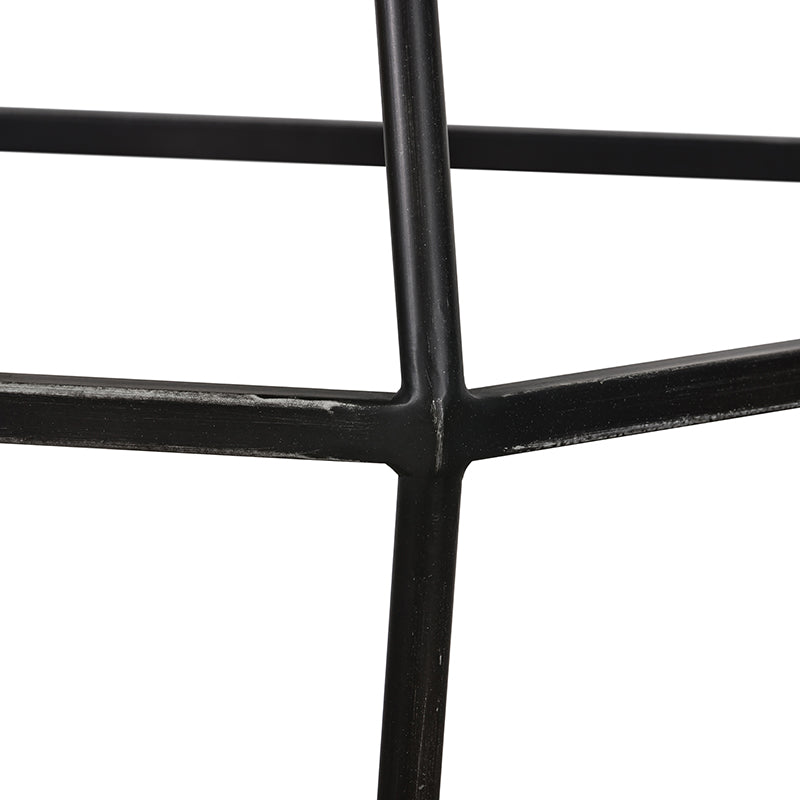 Tartan Modern Concrete  and  Metal End Table